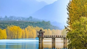 长安区东沟水库秋日如画