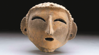 蒋家遗址出土陶人像正式命名“渭笑笑”