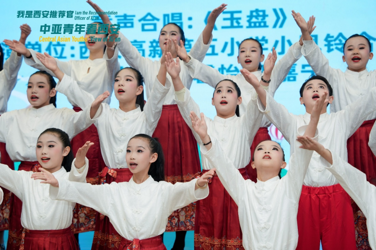 童声与民乐共鸣世界 西安高新第五小学学子以音乐促进中外文化交流_fororder_图片9