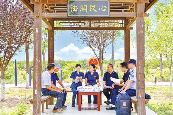 陕西渭南：司法为民“零距离” 定分止争“润新风”