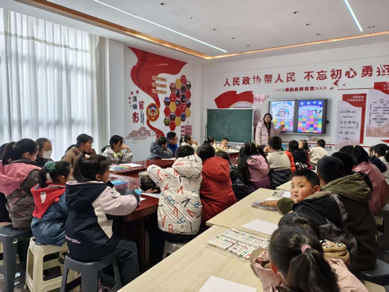 榆林靖边宇文路社区：“禾苗课堂”暖寒假 公益托管解民忧_fororder_图片1