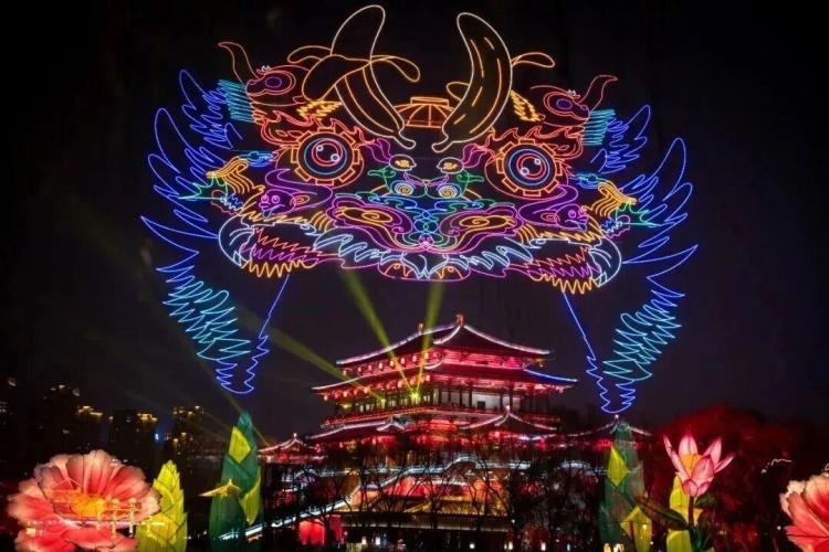 芙蓉园新春大潮会重磅回归 39组华灯点亮古都夜空_fororder_3