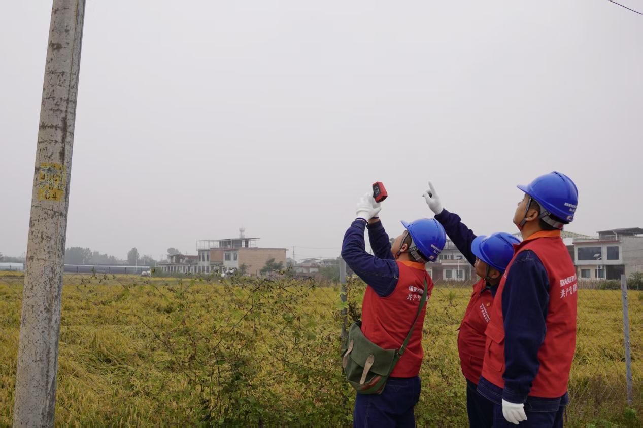 国网西安市长安区供电公司：助力水稻收割 “电”亮稻田丰收路_fororder_图片2