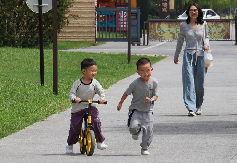 遗址公园秋景如画