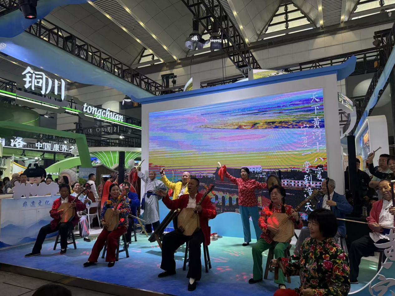 文旅盛宴结硕果 渭南出彩丝路旅博会_fororder_图片5