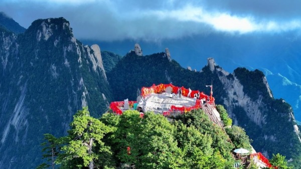【至“陕”至美】清凉盛夏 在华山遇见另一种风景