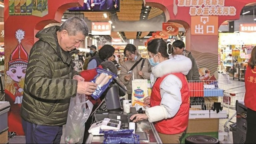 中欧班列拉来“洋年货”