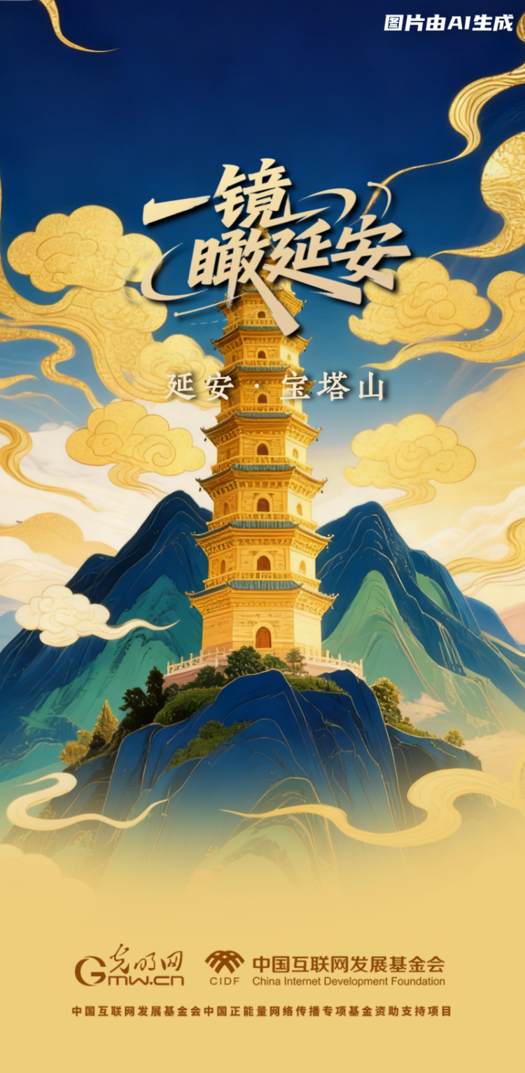 【一镜瞰延安·AI海报】这些延安的文旅打卡点，你了解多少