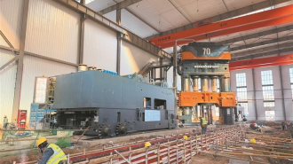 高端钛材“智造”再升级——探访宇航级钛合金锻造数字化生产线项目