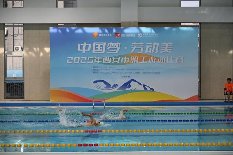 2025年西安市职工游泳拔河比赛盛大启幕