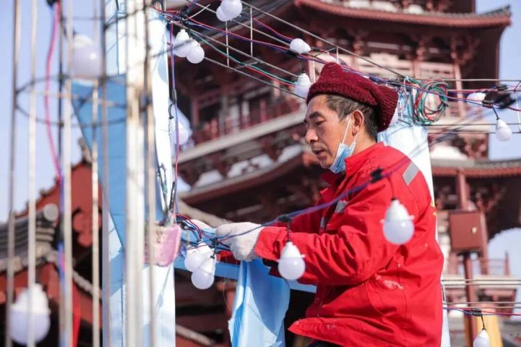 芙蓉园新春大潮会重磅回归 39组华灯点亮古都夜空_fororder_5