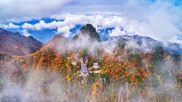 南宫山秋色惹人醉