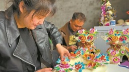 大荔面花：托起阿寿村乡亲致富梦