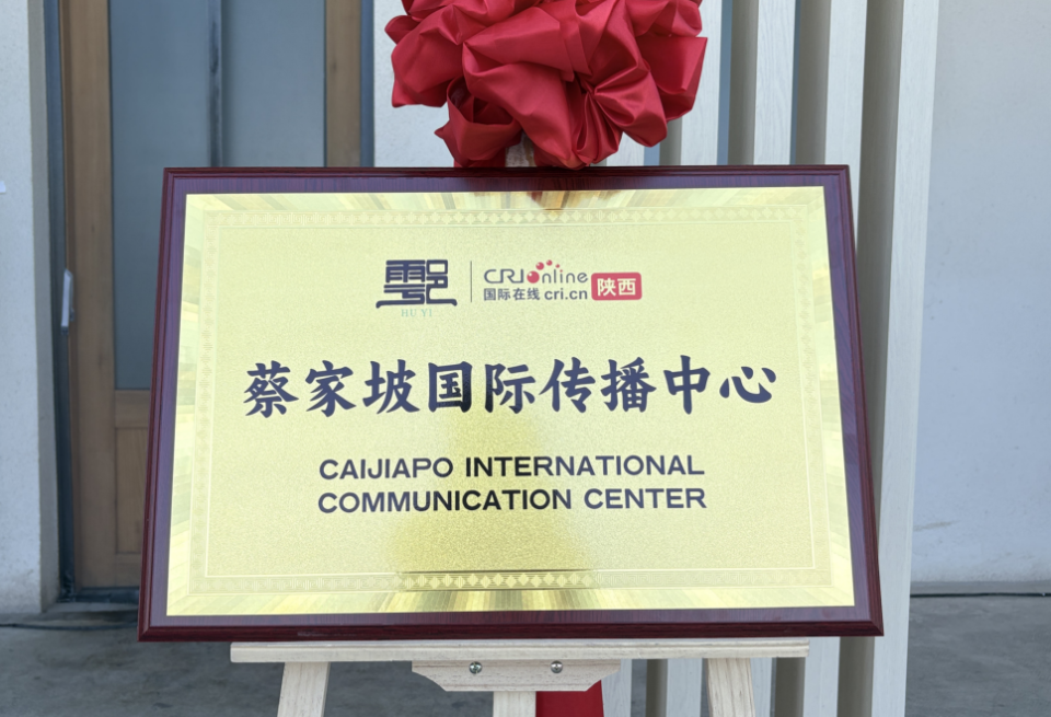 讲好中国乡村振兴故事 西安市鄠邑区“蔡家坡国际传播中心”揭牌成立_fororder_图片100
