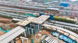 西安东站配套项目建设步伐加快 高架快速路系统及节点立交工程取得关键进展