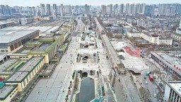 70余年后 西安护城河水系实现地上全线贯通