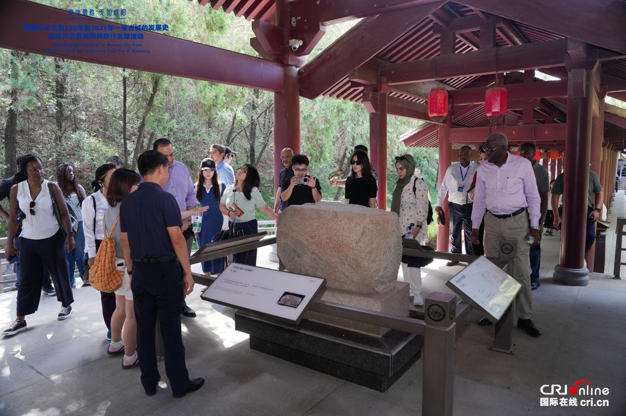【秦地最胜 无如咸阳】20国驻华外交官咸阳行：零距离感知历史瑰宝与科创活力_fororder_图片1
