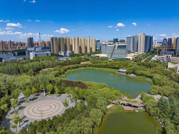 中湖公园 绿意盎然