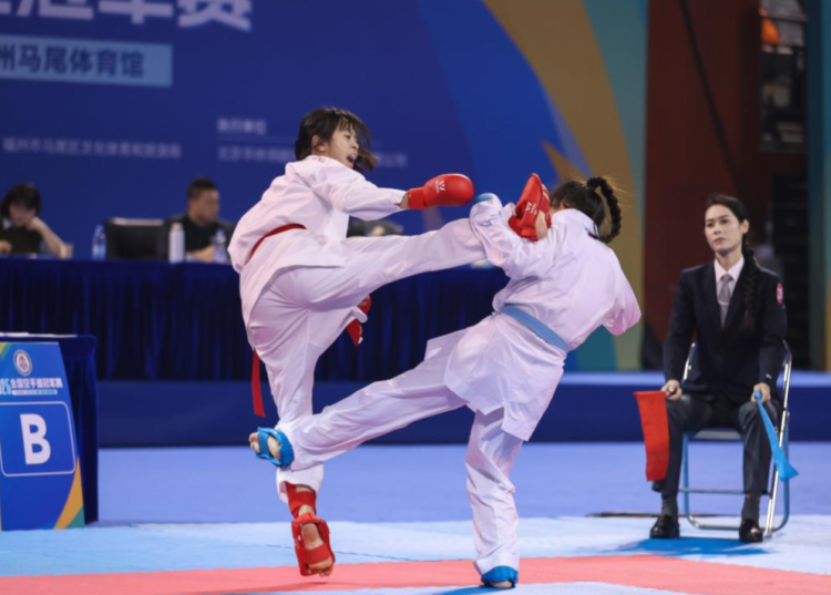 全国空手道冠军赛传捷报 陕西选手夺得1金2银彰显拼搏力量_fororder_43