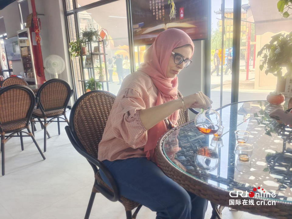 【在西安 看中国 外籍专家西安调研行】 让世界见证“泾”彩 多国外籍专家探秘泾河新城茯茶镇_fororder_图片16_副本