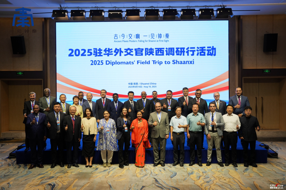 “古今交响 一见钟‘秦’”——2025驻华外交官陕西调研行活动在咸阳启动_fororder_图片20