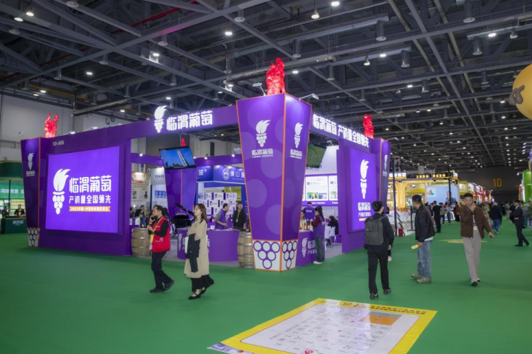 “临渭葡萄”亮相第十八届亚洲果蔬产业博览会_fororder_图片1