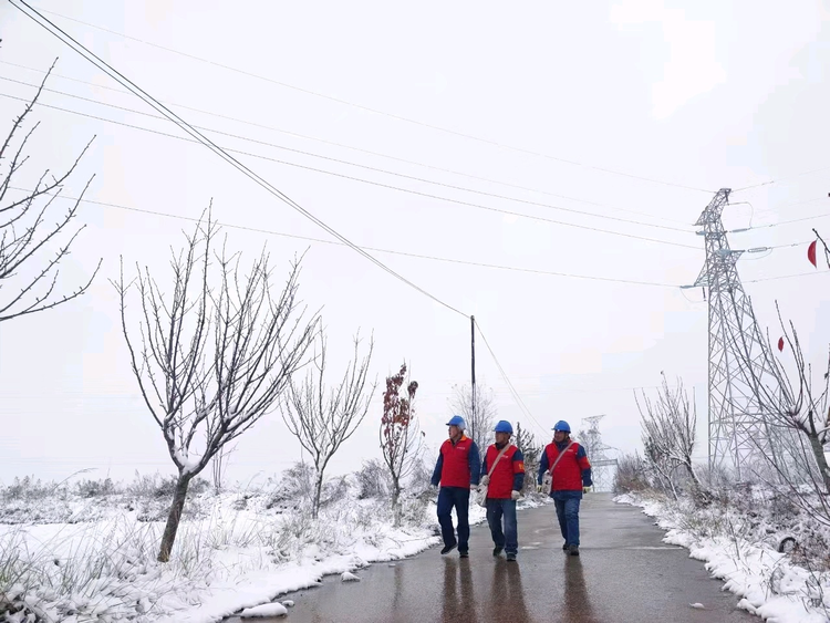 【万家灯火掌灯人】顶风踏雪巡线 守护万家灯火