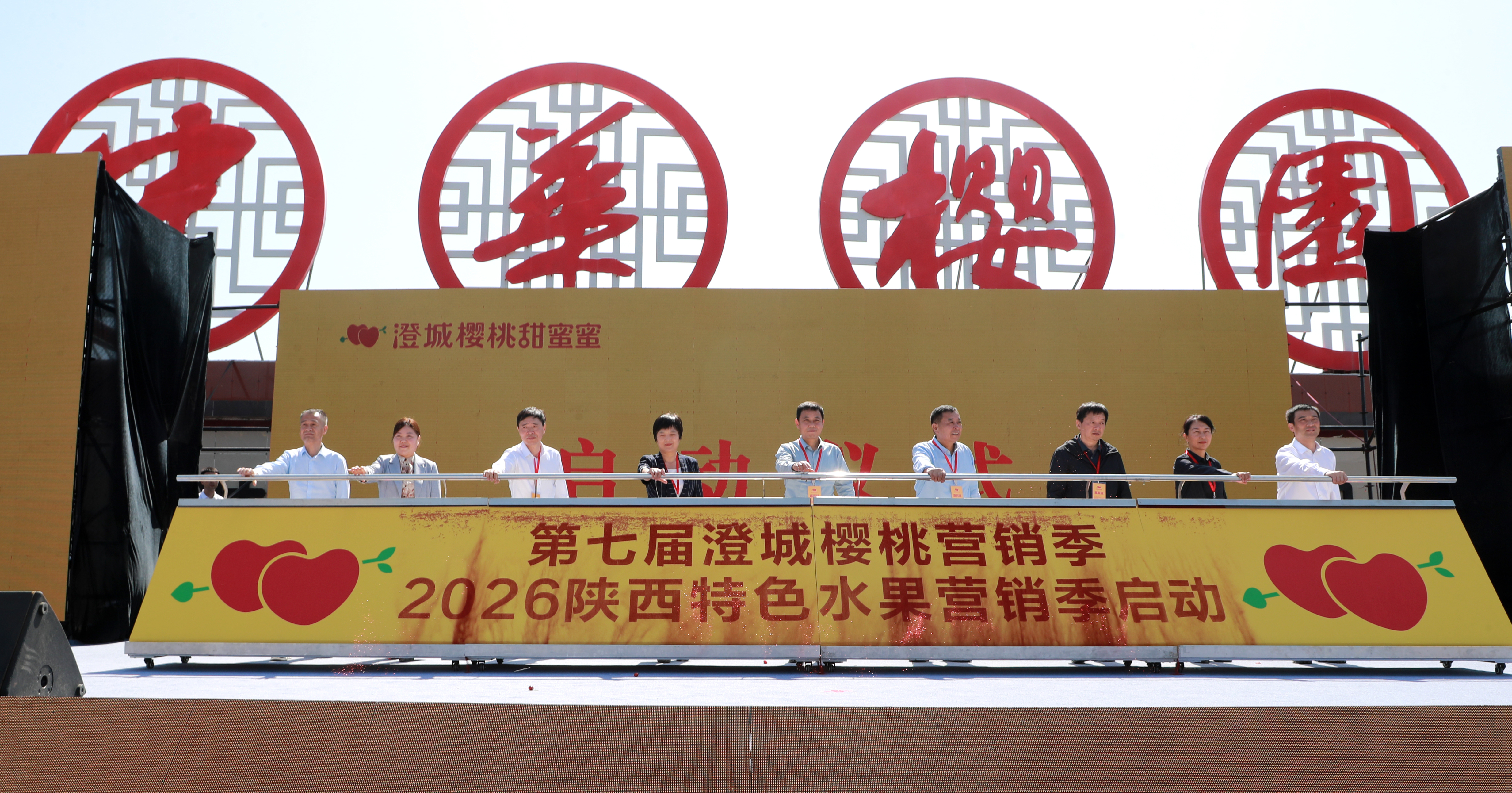 第七届澄城樱桃营销季2026陕西特色水果营销季在陕西澄城启动