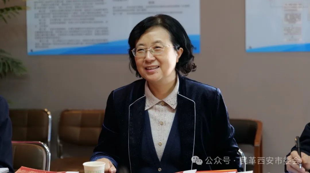 中共陕西省委统战部调研组走访调研民革曲江新区工委启夏门支部党员之家