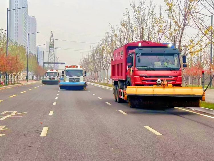 未雪绸缪 以雪为令 西安高新区全力做好扫雪除冰及冰雪灾害天气应对工作