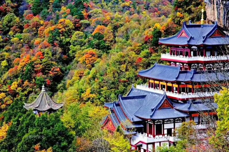 南宫山秋色惹人醉