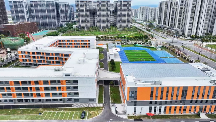 9月1日开学西安高新区两所新建小学投用