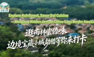 【澜湄之窗】逛雨林尝傣味 边境宝藏小城勐腊等你来打卡_fororder_勐腊封面