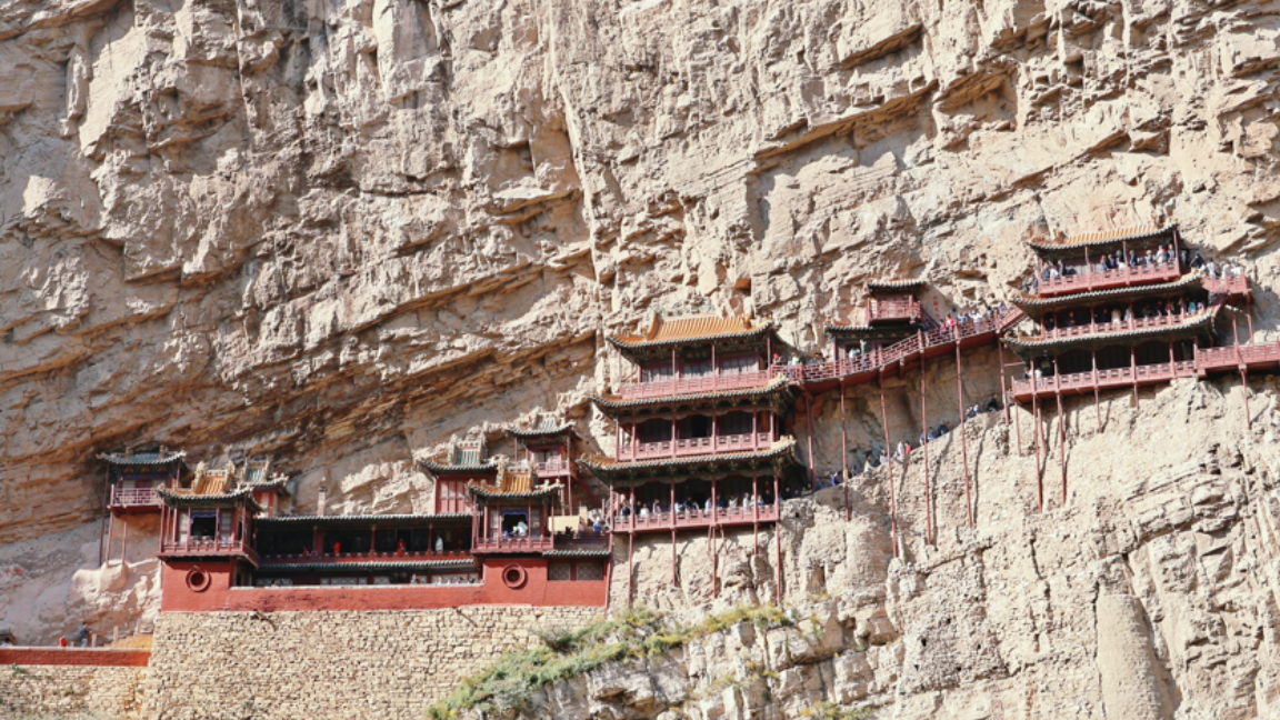 科技为千年文物“把脉"：当悬空寺装上"听诊器"，莫高窟飞天拥有"数字分身"