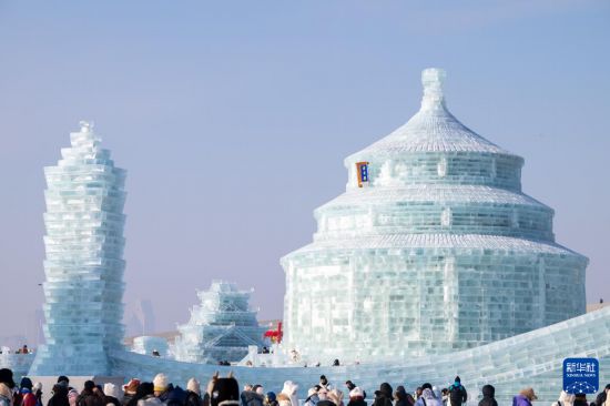 哈尔滨冰雪大世界亮相