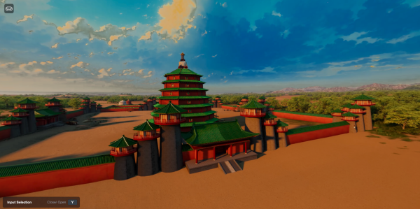 [Typical Case] Ningxia, China · Western Xia Mausoleums AR Intelligent Interactive Guide Project_fororder_西夏陵复原后图