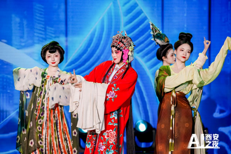 Fashion Show Presents Traditional Attire Recreated Through AI