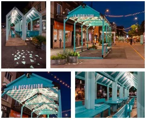 非永久性街道设计:探索蒙特利尔的城市空间创新(之二) 非永久性街道设计:探索蒙特利尔的城市空间创新(之二)