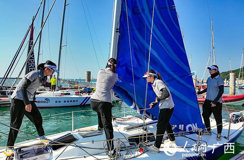 2024“一带一路”国际帆船赛开赛 2024“一带一路”国际帆船赛开赛