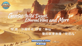 【“中国游记”第二季㉒】甘肃：沙漠狂欢 秒变“神仙” 整的就是浪漫“花活儿”