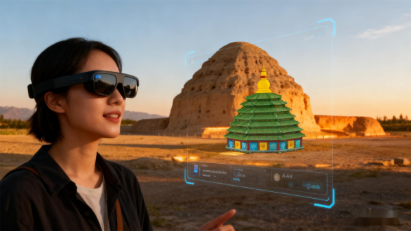 [Typical Case] Ningxia, China · Western Xia Mausoleums AR Intelligent Interactive Guide Project_fororder_989c37aa02a6be01ee18d28a1540067