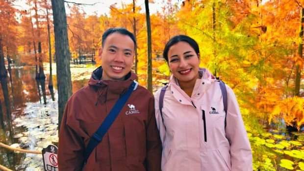 【2025打卡中国】人与自然，是一堂永恒的必修课！埃及博主在湿地邂逅万物共生的诗意