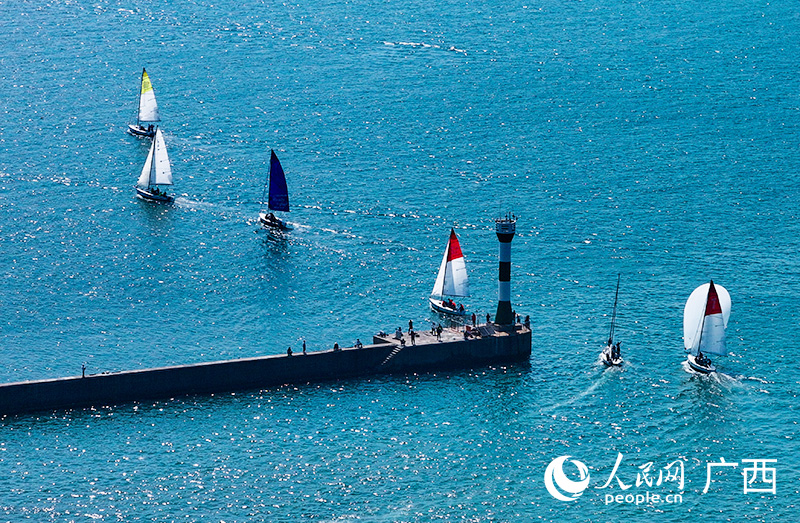 2024“一带一路”国际帆船赛开赛 2024“一带一路”国际帆船赛开赛