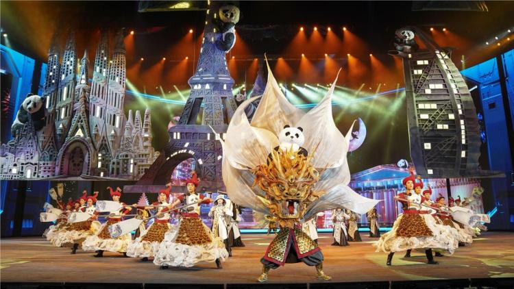 [Typical Case] Sichuan, China · Grand Tourism Show “Panda's Return”_fororder_熊猫归来剧照4