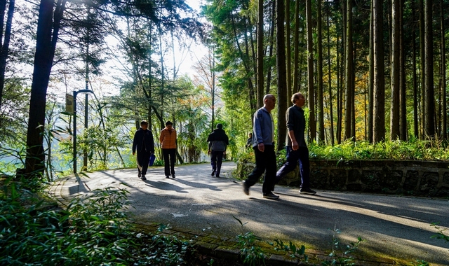 贵州六盘水:秋色连波景色宜人 贵州六盘水:秋色连波景色宜人