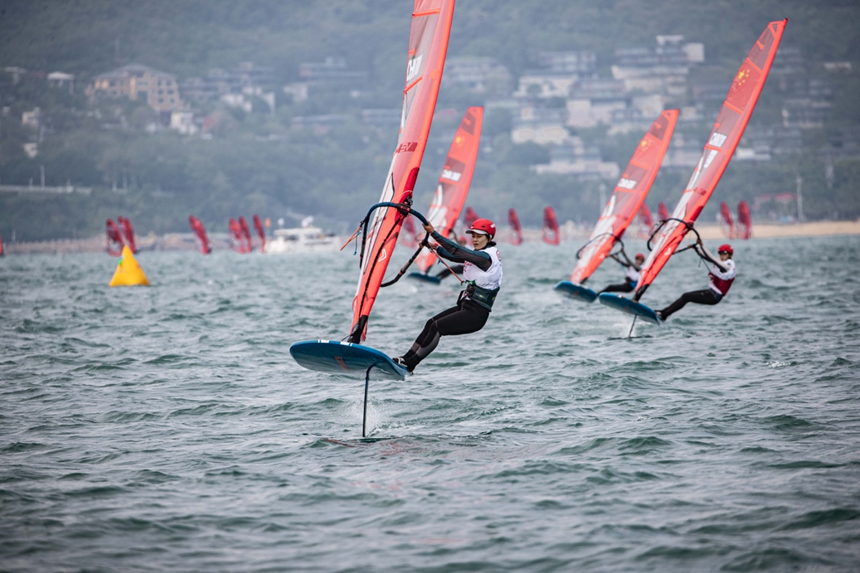 2024年水翼帆板世界杯在深圳盐田落幕