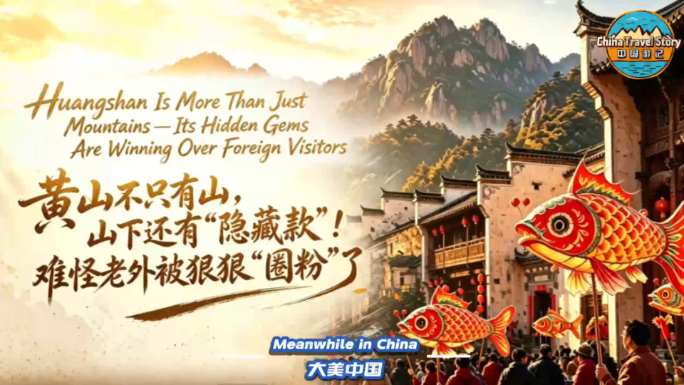 黄山山下还有“隐藏款”！难怪老外被狠狠“圈粉”了