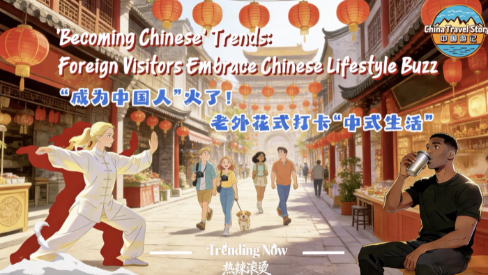 【“中国游记”第二季⑳】“成为中国人”火了！老外花式打卡“中式生活”