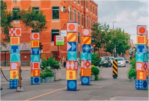 非永久性街道设计:探索蒙特利尔的城市空间创新(之二) 非永久性街道设计:探索蒙特利尔的城市空间创新(之二)