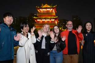 【2025打卡中国】淮安松弛感拉满 法国博主：原来这就是《西游记》作者家乡！